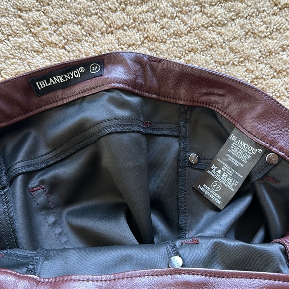 Blank NYC faux leather pants - Picture 3 of 5